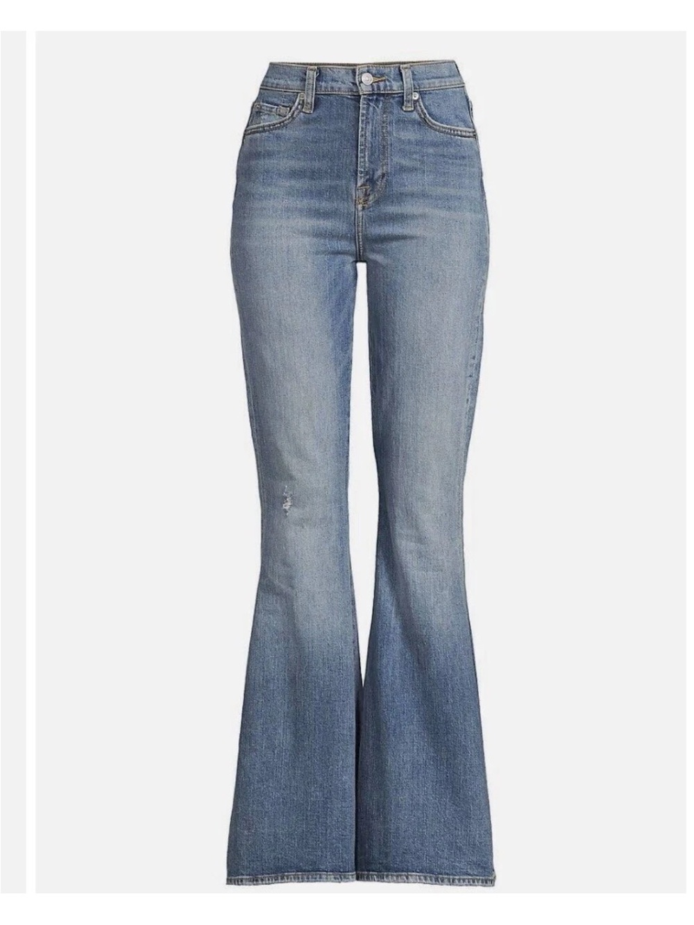 7 for all Mankind Beauty Denim Megaflare Jeans size 28 NWT